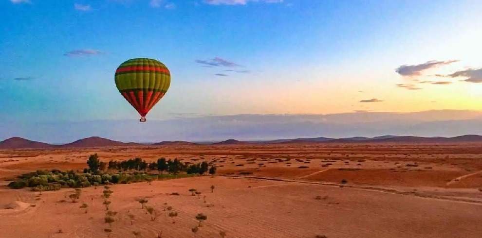 Marrakech Hot Air Balloon, Marrakech Berber villages, Marakech Palm Grove