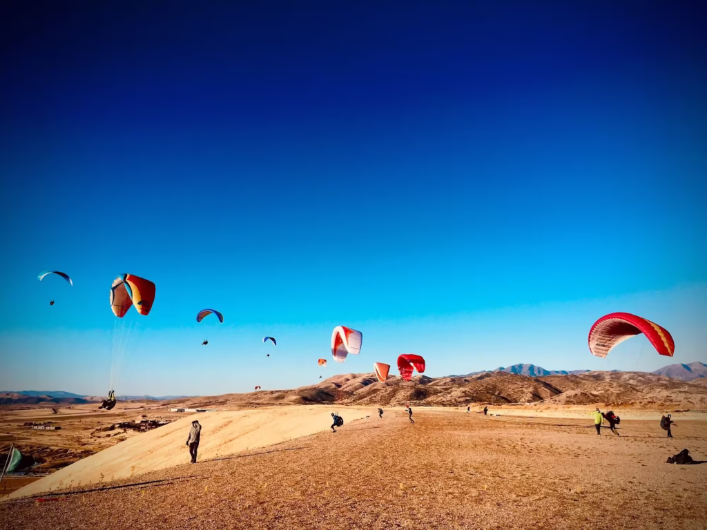 Paragliding In Marrakech